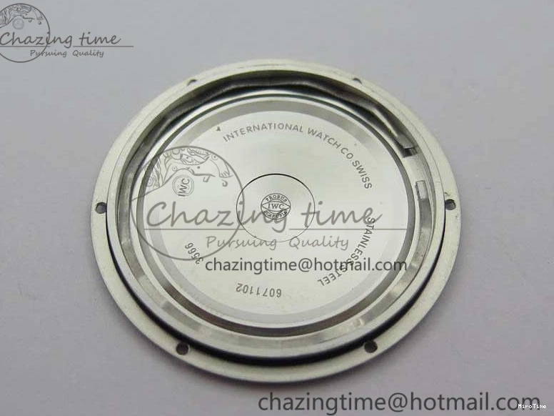 MIROTIME 0209 Da Vinci IW356601 SS TW 1:1 Best Edition Blue Dial On Black Leather Strap A Durable 7239